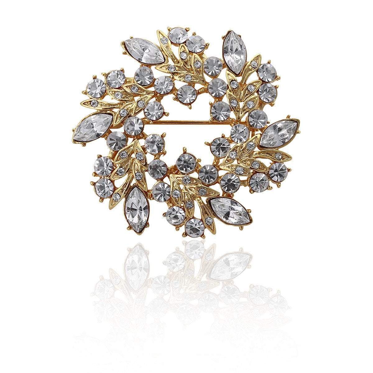 Diamante Bridal Brooches Crystal Wedding Brooches UK