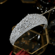 Abbie Luxury Simulated Diamond Tiara - Olivier Laudus Wedding Jewellery