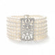 Acacia Ivory Pearl Stretch Bracelet - Olivier Laudus Wedding Jewellery