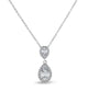 Amalia Simulated Diamond Pendant - Olivier Laudus Wedding Jewellery