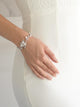 Claire Rose Gold Freshwater Pearl Bracelet - Olivier Laudus Wedding Jewellery