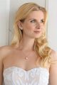 Dior Rose Gold Freshwater Pearl Pendant Set - Olivier Laudus Wedding Jewellery
