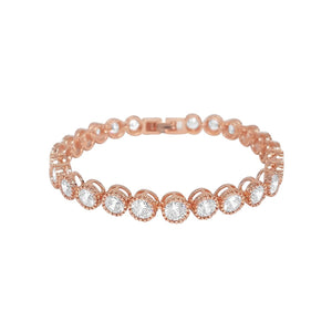 Emily Rose Gold Wedding Bracelet - Olivier Laudus Wedding Jewellery