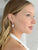 Estra Cubic Zirconia Wedding Earrings - Olivier Laudus Wedding Jewellery