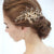 Hazel Gold Hair Comb - Olivier Laudus Wedding Jewellery