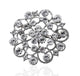 Layla Crystal Wedding Brooch - Olivier Laudus Wedding Jewellery