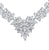 Lucia Simulated Diamond Necklace Set - Olivier Laudus Wedding Jewellery