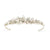 Paris Gold Freshwater Pearl Tiara - Olivier Laudus Wedding Jewellery