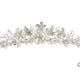 Petal Freshwater Pearl and Diamante Tiara - Olivier Laudus Wedding Jewellery