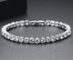 Renee Silver Cubic Zirconia Tennis Wedding Bracelet - Olivier Laudus Wedding Jewellery