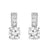 Veronica Simulated Diamond Pendant Set - Olivier Laudus Wedding Jewellery