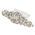 Victoria Silver Pearl Wedding Hair Comb - Olivier Laudus Wedding Jewellery