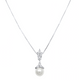 Acacia Silver Plated Pendant - Olivier Laudus Wedding Jewellery