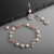 Emilia Bracelet and Earrings Set - Olivier Laudus Wedding Jewellery