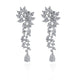 Abbie Chandelier Earrings - Olivier Laudus Wedding Jewellery