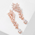 Abbie Chandelier Earrings - Olivier Laudus Wedding Jewellery