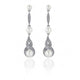 Abigail Vintage Pearl Earrings - Olivier Laudus Wedding Jewellery