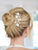 Acacia 14ct Gold plated Freshwater Pearl hair Comb - Olivier Laudus Wedding Jewellery