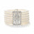 Acacia Ivory Pearl Stretch Bracelet - Olivier Laudus Wedding Jewellery