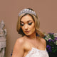 Adelaide Luxury Platinum Plated Tiara - Olivier Laudus Wedding Jewellery