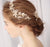 Alessia Gold Crystal Wedding Hair Vine