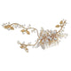 Alessia Gold or Silver Hair Comb - Olivier Laudus Wedding Jewellery