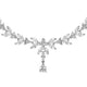 Amalia Simulated Diamond Necklace Set - Olivier Laudus Wedding Jewellery