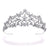 Amalia Simulated Diamond Wedding Tiara - Olivier Laudus Wedding Jewellery