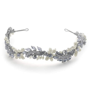 Amelie Vintage Style Headband - Olivier Laudus Wedding Jewellery