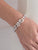 Angela Freshwater Pearl and Cubic Zirconia Bracelet