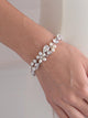 Angela Freshwater Pearl and Cubic Zirconia Bracelet - Olivier Laudus Wedding Jewellery