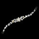 Angela Freshwater Pearl and Cubic Zirconia Bracelet - Olivier Laudus Wedding Jewellery