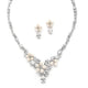 Angela Rose Gold Freshwater Pearl Necklace Set - Olivier Laudus Wedding Jewellery