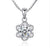 Angela Simulated Diamond Pendant - Olivier Laudus Wedding Jewellery