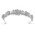 Angelique Floral Tiara - Olivier Laudus Wedding Jewellery