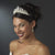 Angelique Freshwater Pearl and Crystal Tiara - Olivier Laudus Wedding Jewellery