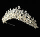 Angelique Freshwater Pearl and Crystal Tiara - Olivier Laudus Wedding Jewellery