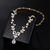 Antoinette Necklace and Earrings Set - Olivier Laudus Wedding Jewellery