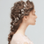 Aphrodite Gold Leaf Hair Vine - Olivier Laudus Wedding Jewellery