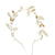 Aphrodite Gold Leaf Hair Vine - Olivier Laudus Wedding Jewellery