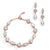 Ariana Bracelet and Earrings Set - Olivier Laudus Wedding Jewellery