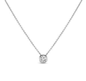 Aspen simulated Diamond Pendant - Olivier Laudus Wedding Jewellery