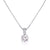 Aurora Simulated Diamond Pendant - Olivier Laudus Wedding Jewellery