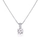 Aurora Simulated Diamond Pendant - Olivier Laudus Wedding Jewellery