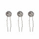 Bardot Hair Pins (set of 3) - Olivier Laudus Wedding Jewellery