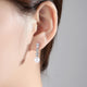 Beatrice Pearl and Simulated Diamond Earrings