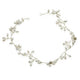 Boho Silver pearl and diamante Hair Vine
