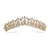 Cambridge Gold Crystal Wedding Tiara - Olivier Laudus Wedding Jewellery