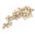 Cecilia Gold Hair Comb - Olivier Laudus Wedding Jewellery