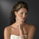 Cinderella Pearl and Diamante Bracelet - Olivier Laudus Wedding Jewellery